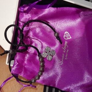 14k white gold Sandar Designs bracelet